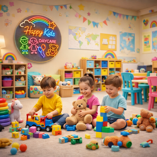 Daycare Decor Neon Tabela