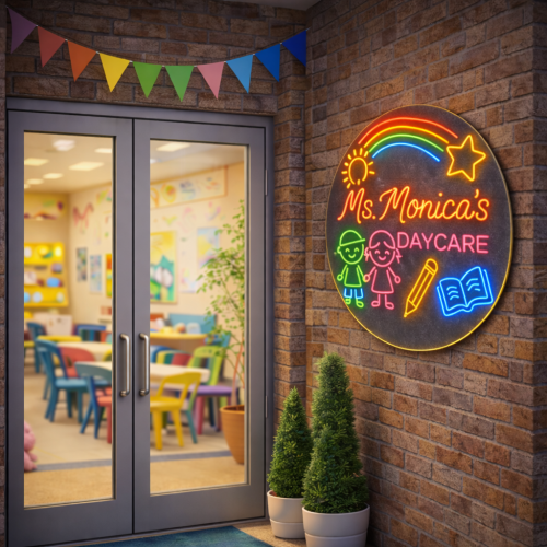 Daycare Decor Neon Tabela